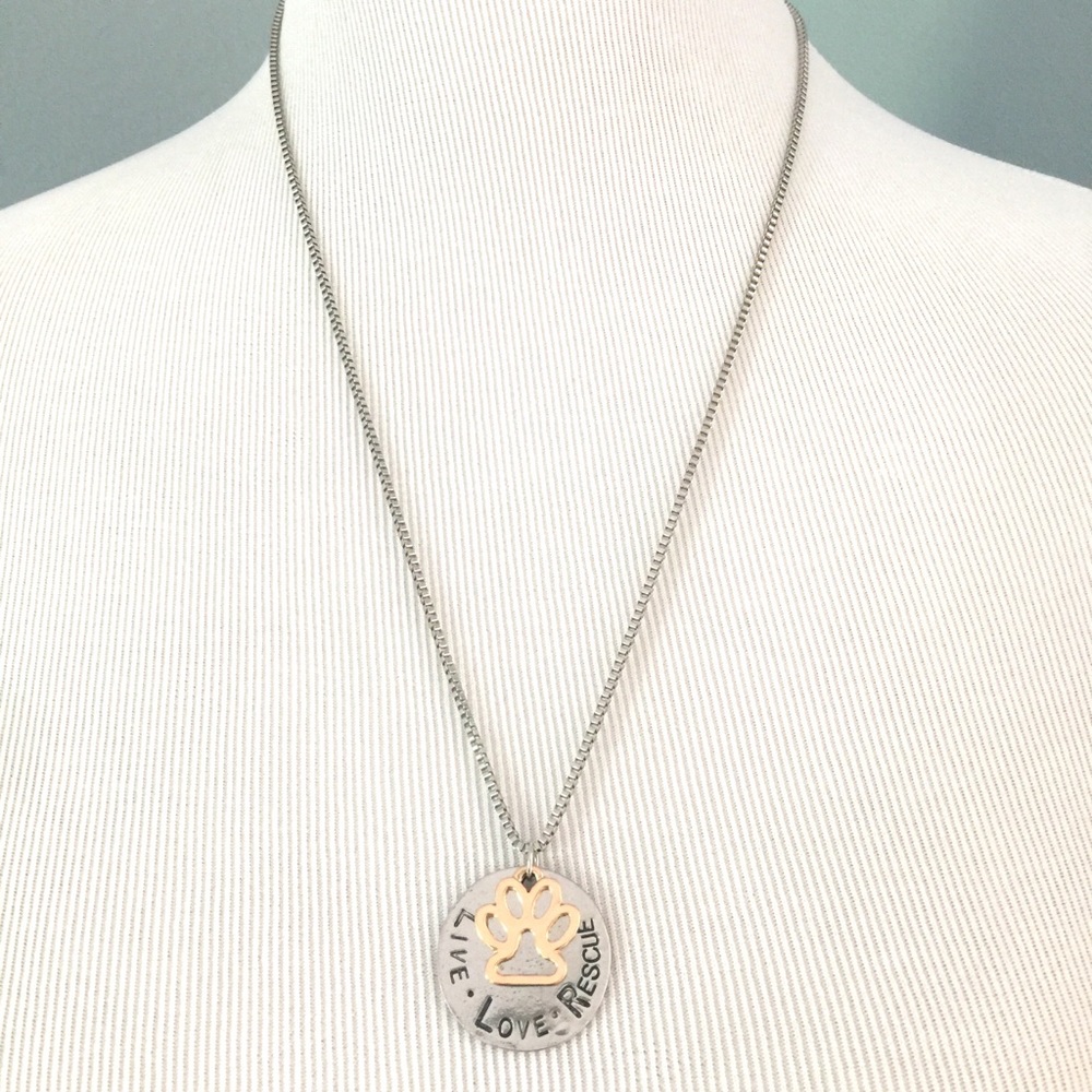 Live, Love, Rescue Necklace - Picture 7 of 8
